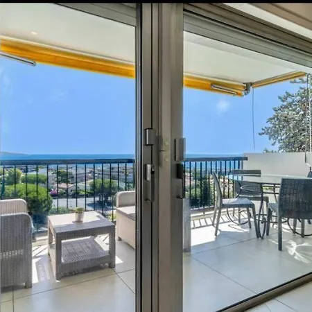Apartman Magnificent 3 Rooms-sea View-terrace-pool Nizza