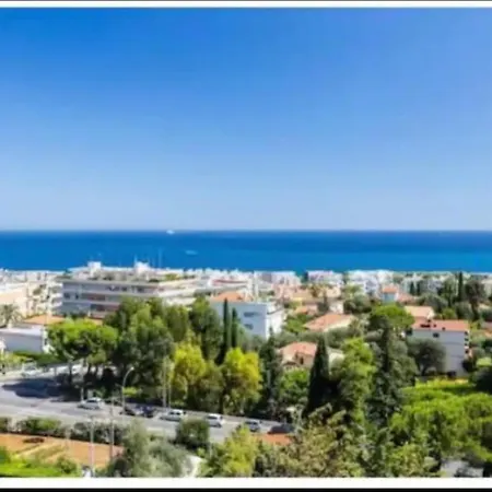 Magnificent 3 Rooms-sea View-terrace-pool ニース
