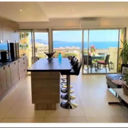アパート Magnificent 3 Rooms-sea View-terrace-pool